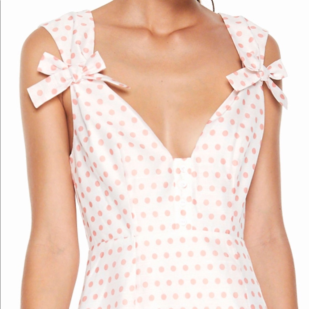 Talulah LA Maison Heavenly Peach Midi Dress - Picture 6 of 7